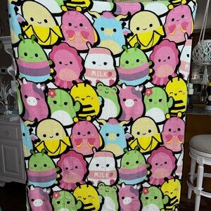 New Colorful Squishmallow Character Blanket
